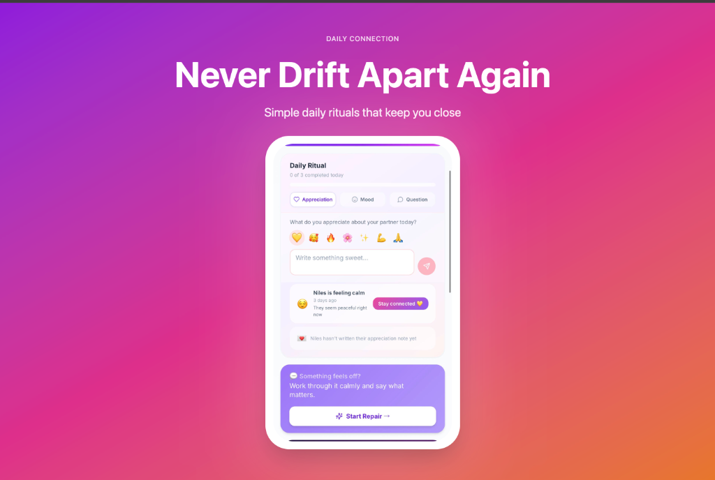 Never Drift Apart Again
