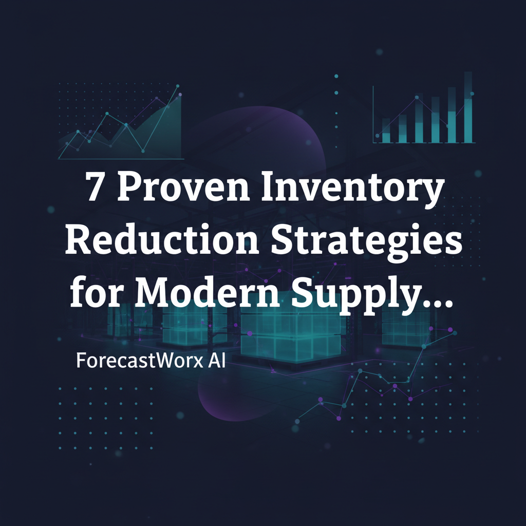7 Proven Inventory Reduction Strategies for Modern Supply Chains