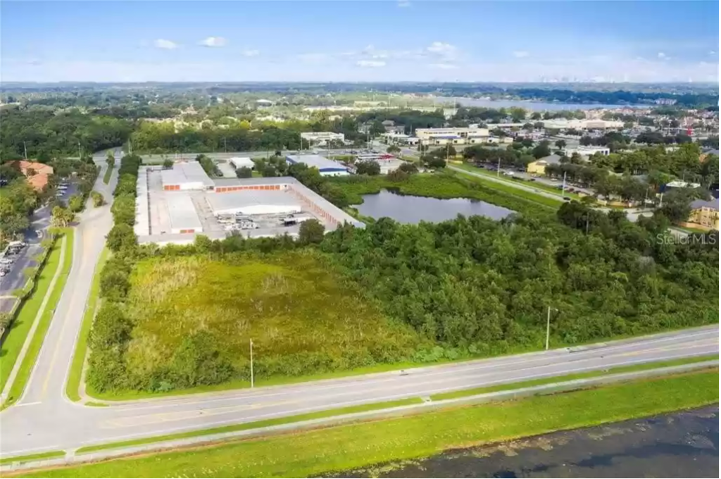 Aerial view of the Commander Drive multifamily site at 4798 Commander Drive, Orlando, Florida
