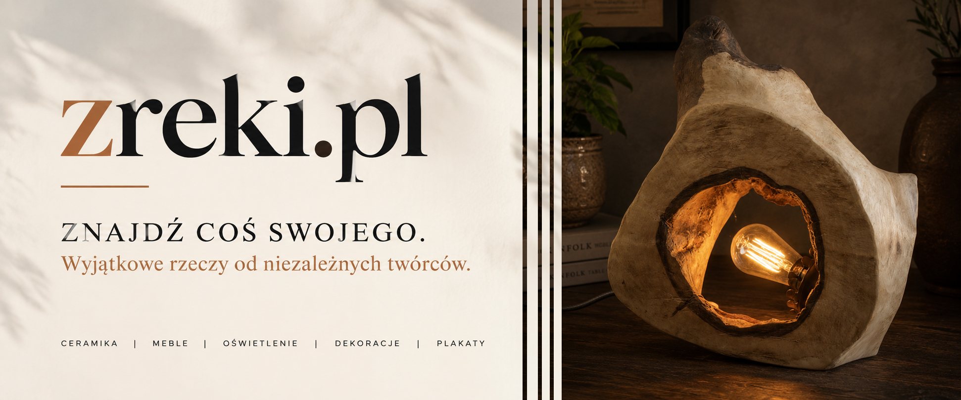 zreki.pl — Znajdź coś swojego. Wyjątkowe rzeczy od niezależnych twórców.