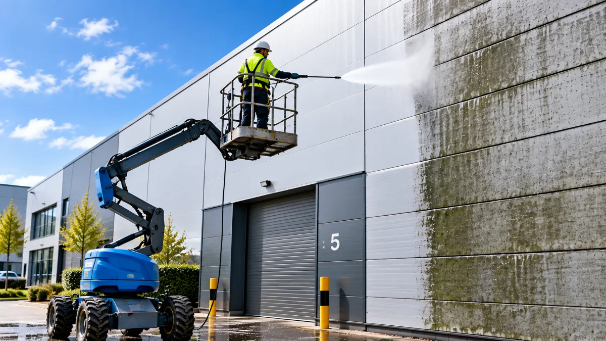 Façade & Cladding Cleaning in Hull