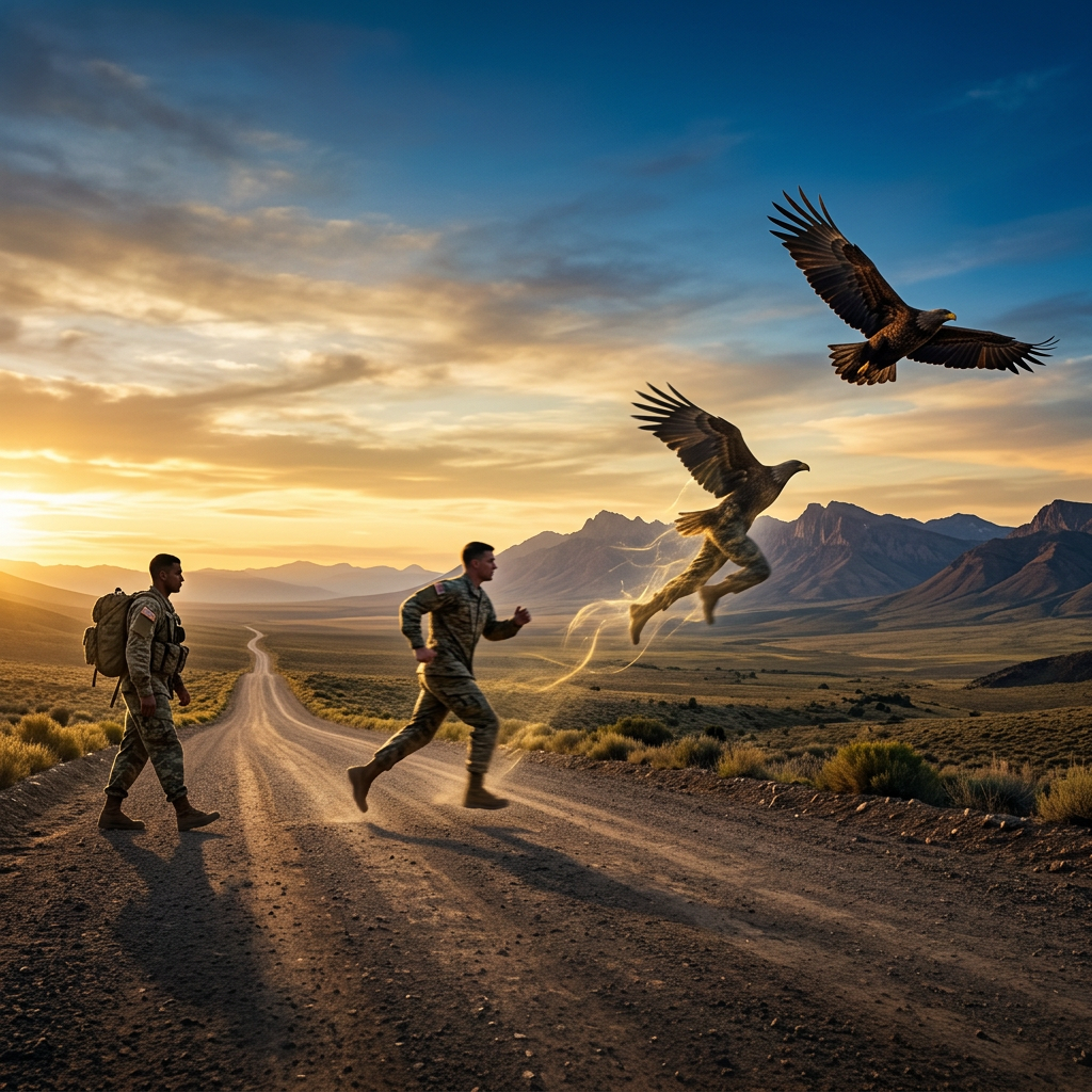 Walking, Running and Flying with God
