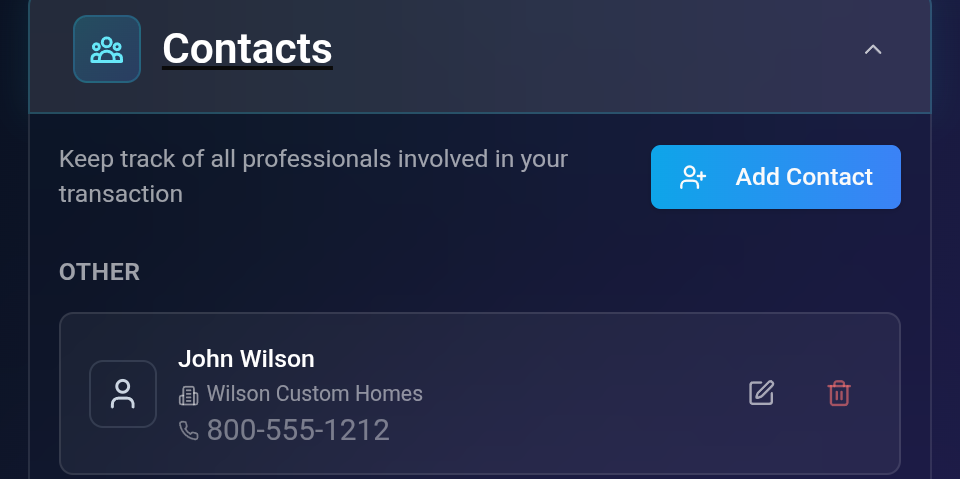 Contact Hub