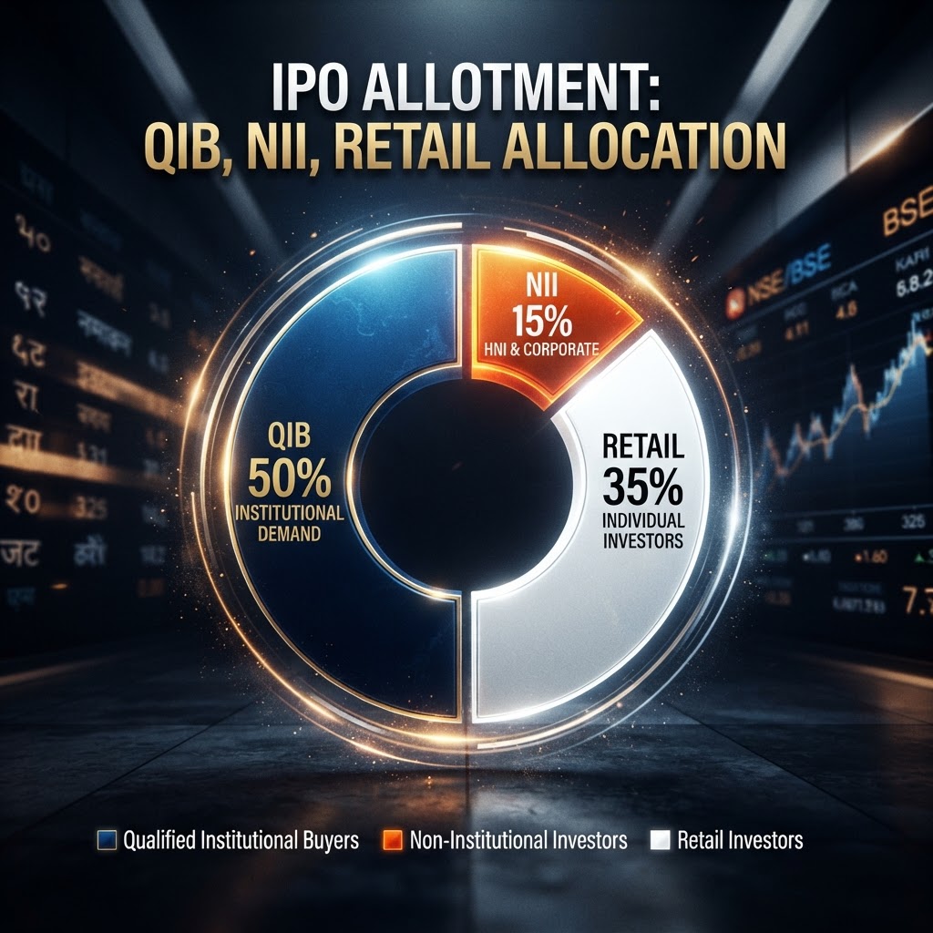 Decoding IPO Allocations: How QIB, NII, and Retail Quotas Shape Market Demand