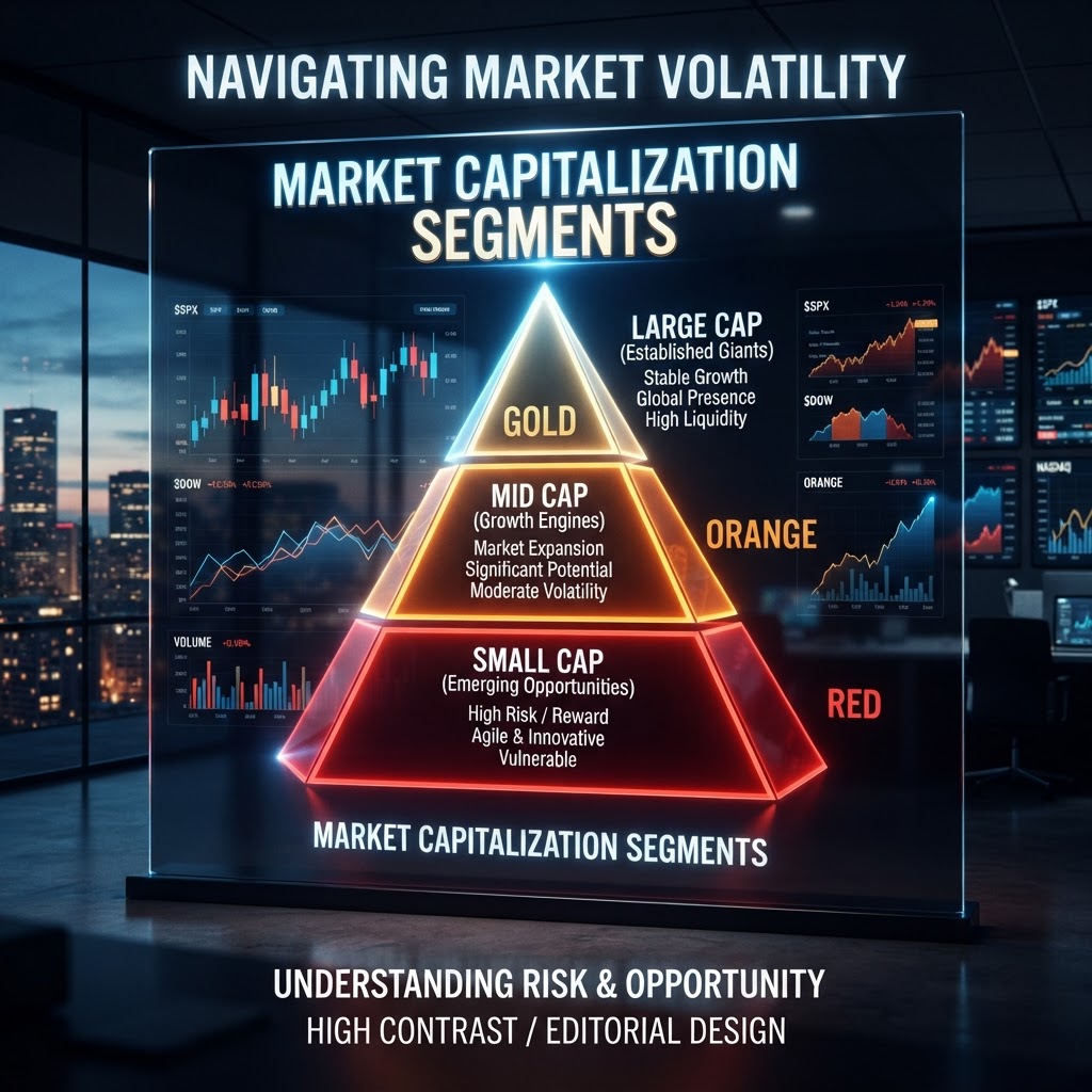 Decoding Market Capitalization: Navigating the Risk-Reward Spectrum of Large, Mid, and Small Cap Stocks