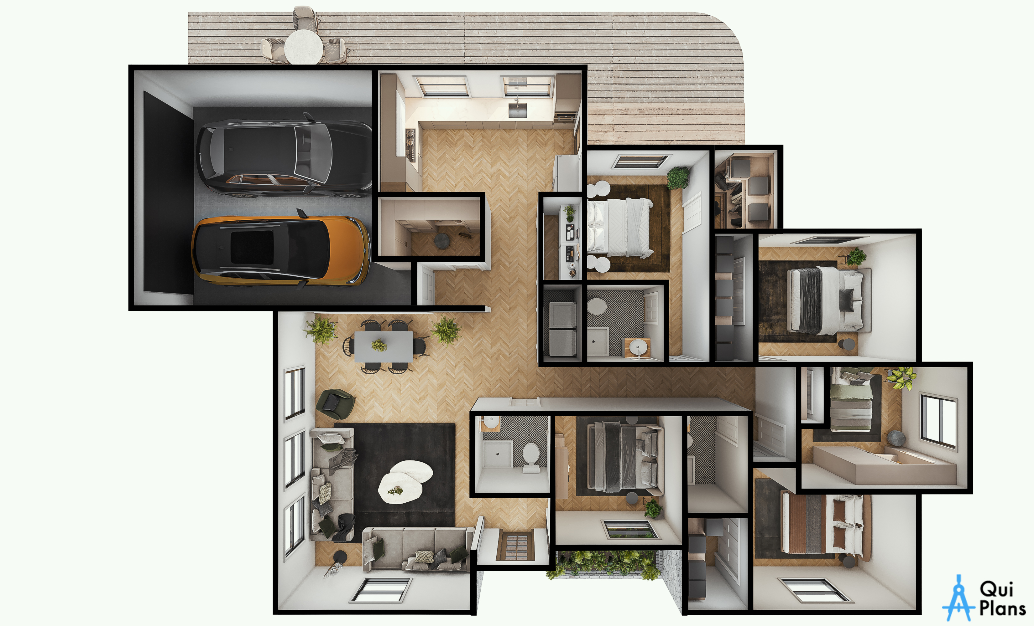 Larch 5BR Home