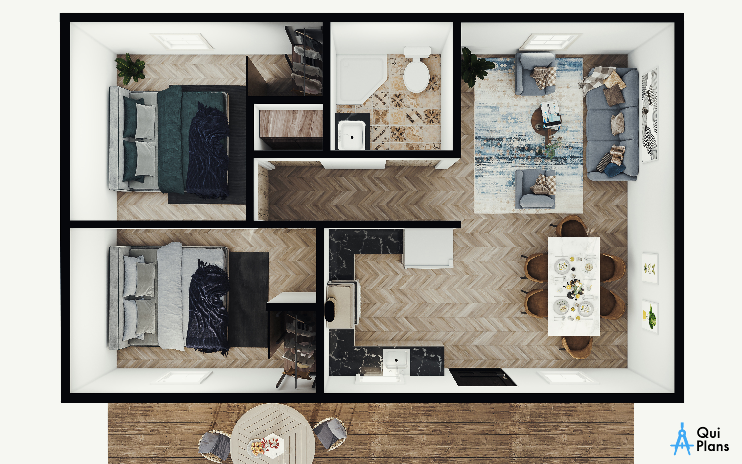 Oakwood 1BR ADU