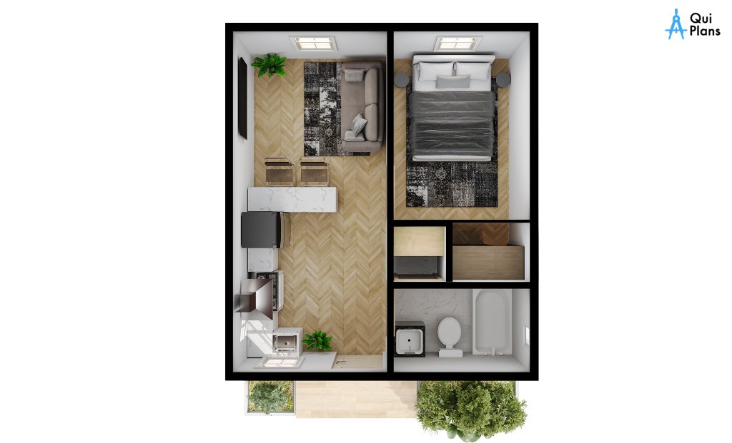 Linden Compact 1BR ADU