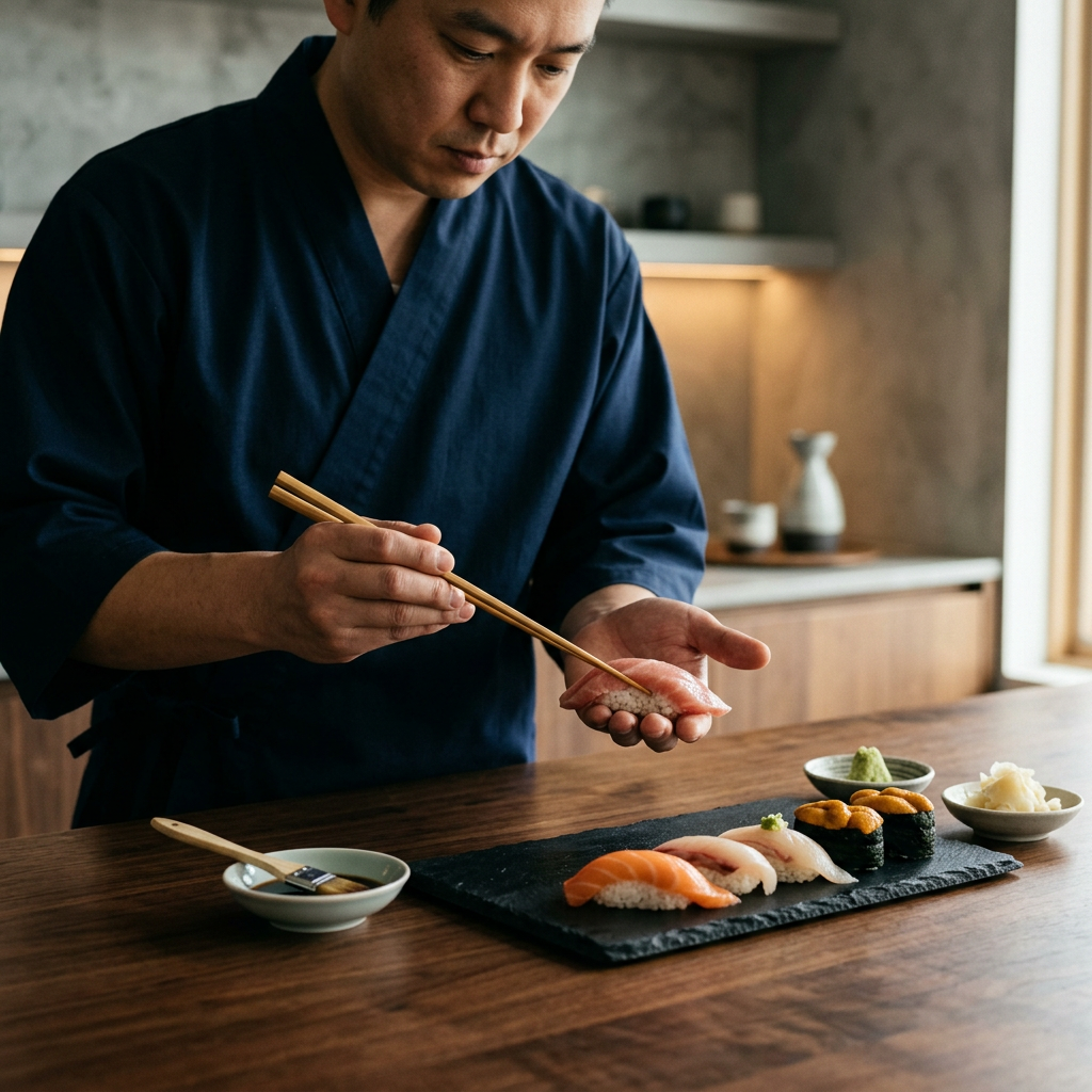 Chef de Sushi Privado en Casa: La Alta Gastronomía Japonesa que Mereces Vivir