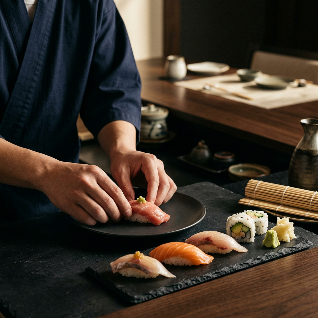 El origen del sushi y su evolución: de la tradición a tu mesa privada