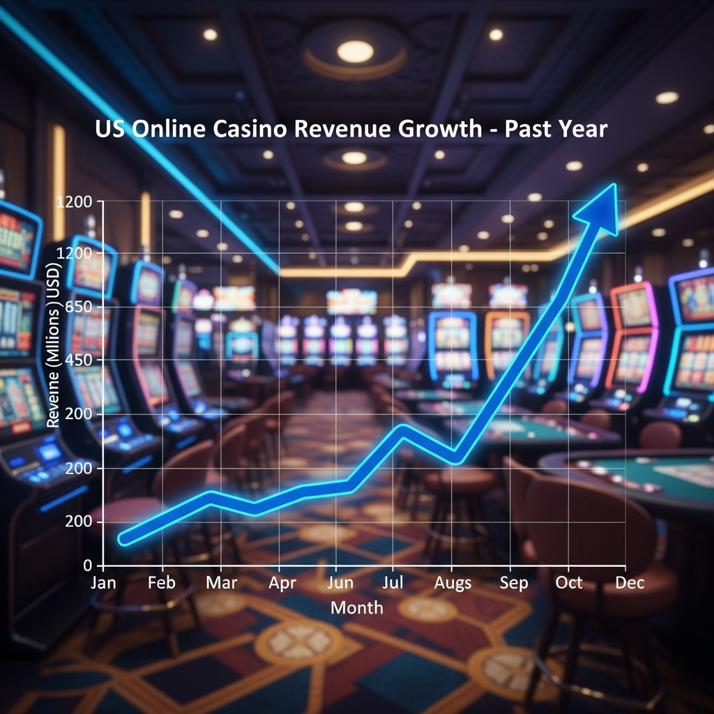 **US Online Casino Revenue Reaches Record $1.03 Billion in May 2026**