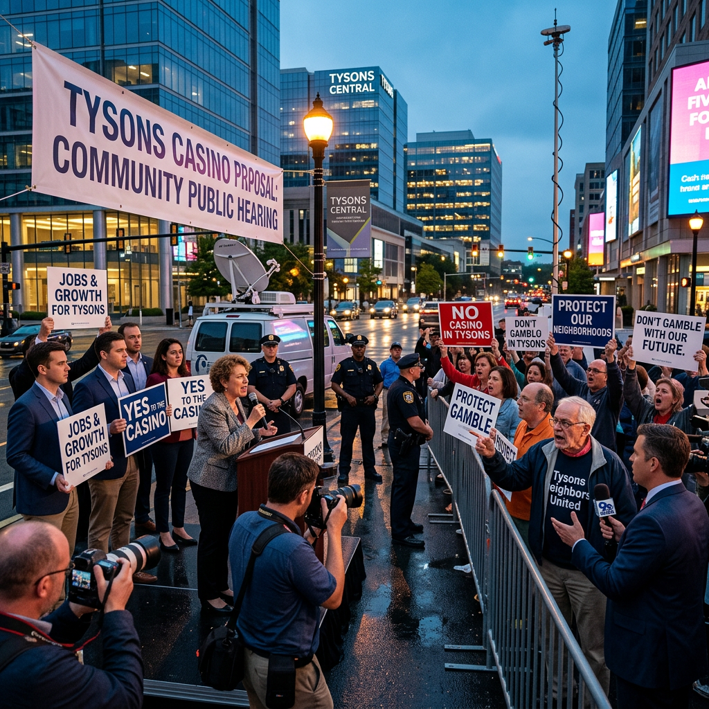 Virginia's Tysons Casino Proposal Sparks Political Feud