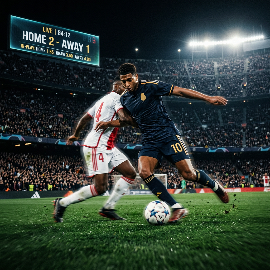Live In-Play Football Betting: Strategies for Real-Time Soccer Predictions