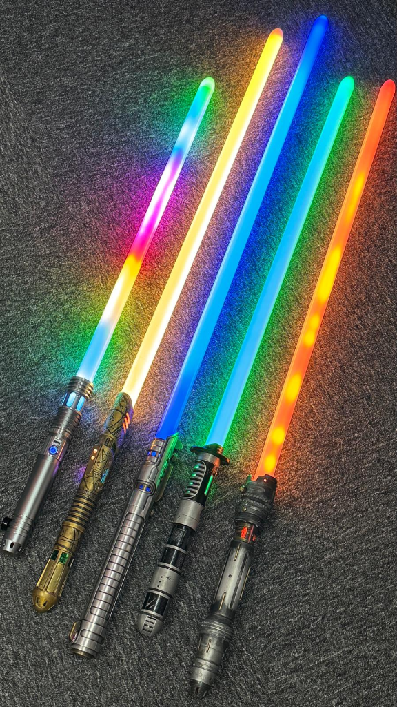 Lightsaber blade colors and illumination
