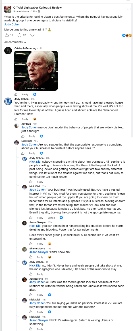 Shane Moore post screenshot 1