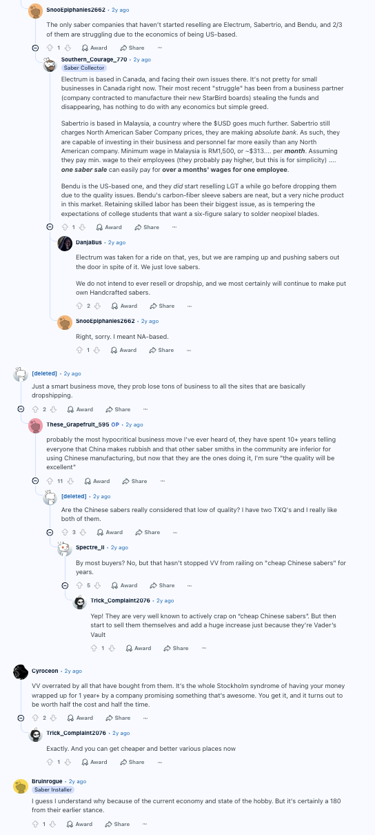 Reddit TXQ thread screenshot 4