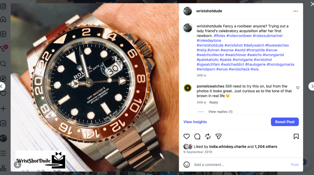 Original watermarked Instagram post