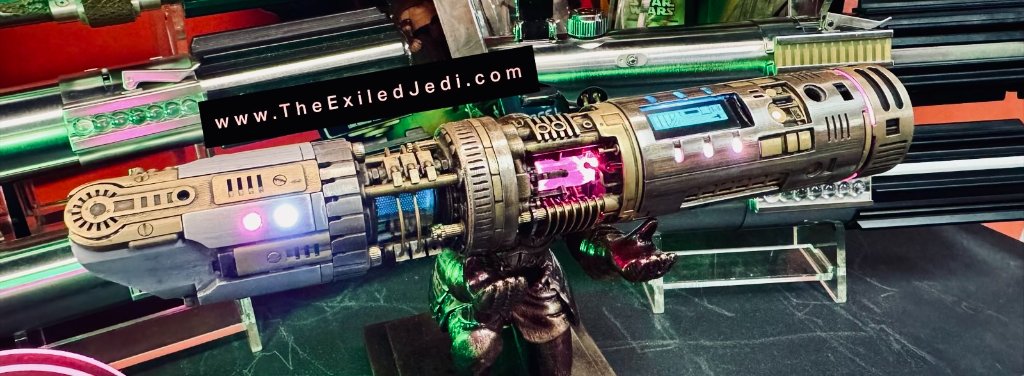 TheGraflexShop 'A New Hope' 'Empire Strikes Back' hilts w Martin Beyer GrandMaster Chassis