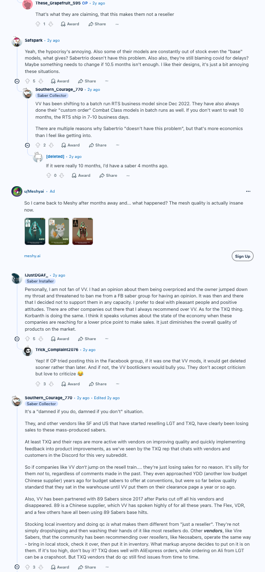 Reddit TXQ thread screenshot 3