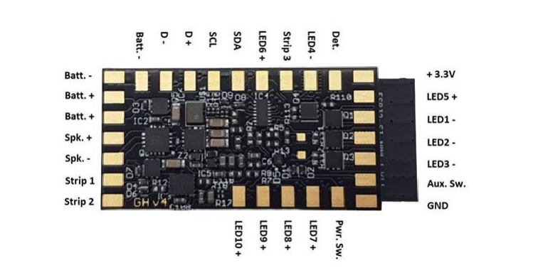 Golden Harvest V4 Pinout