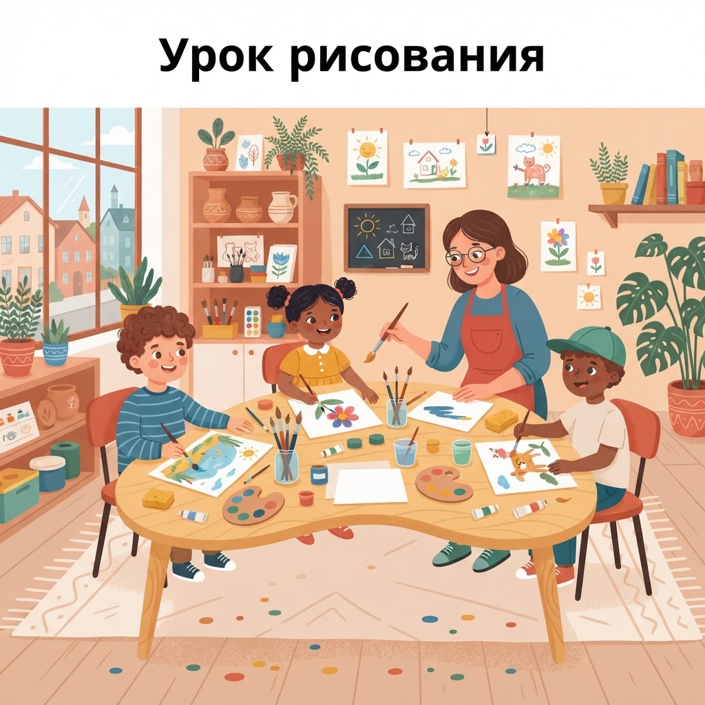 Урок рисования