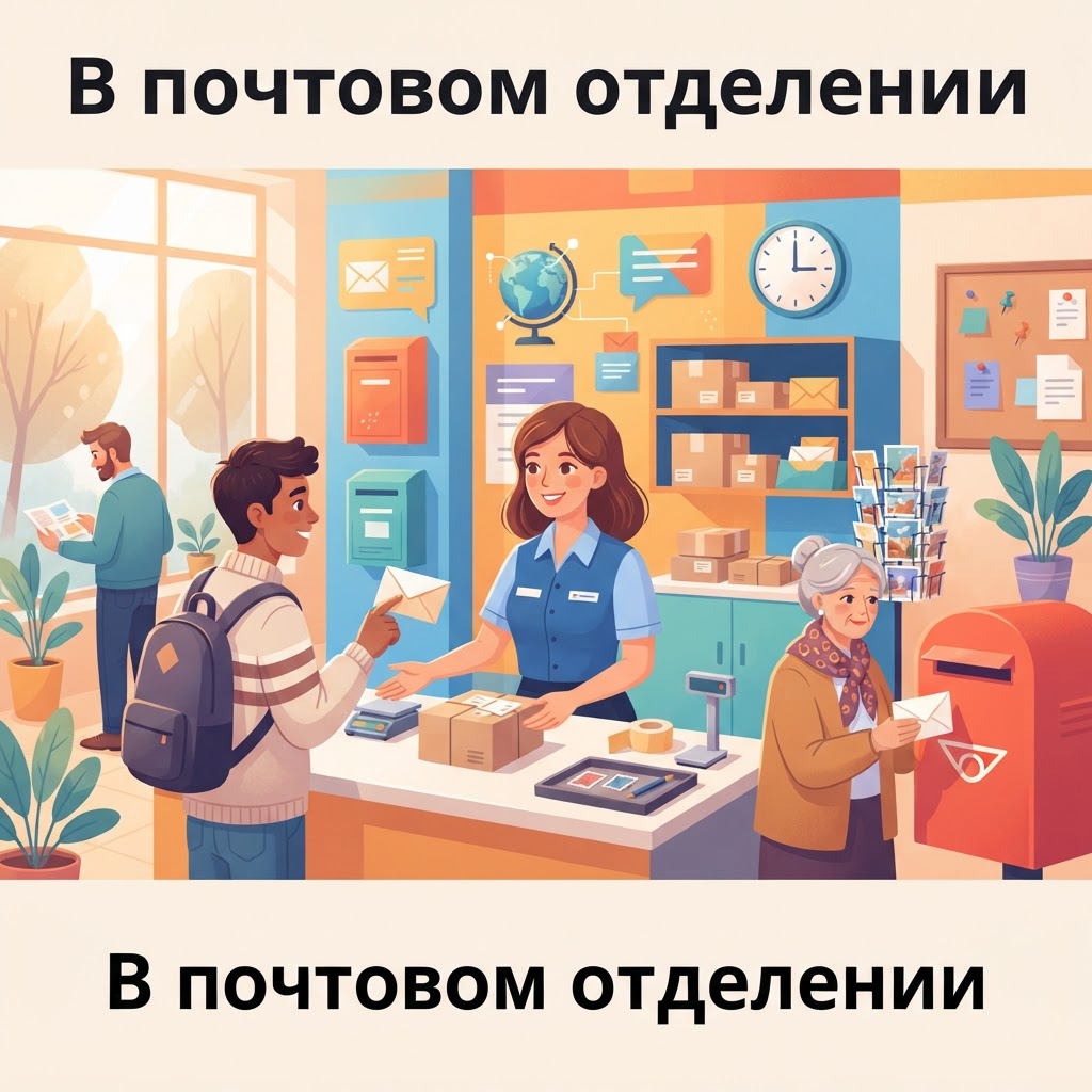 В почтовом отделении