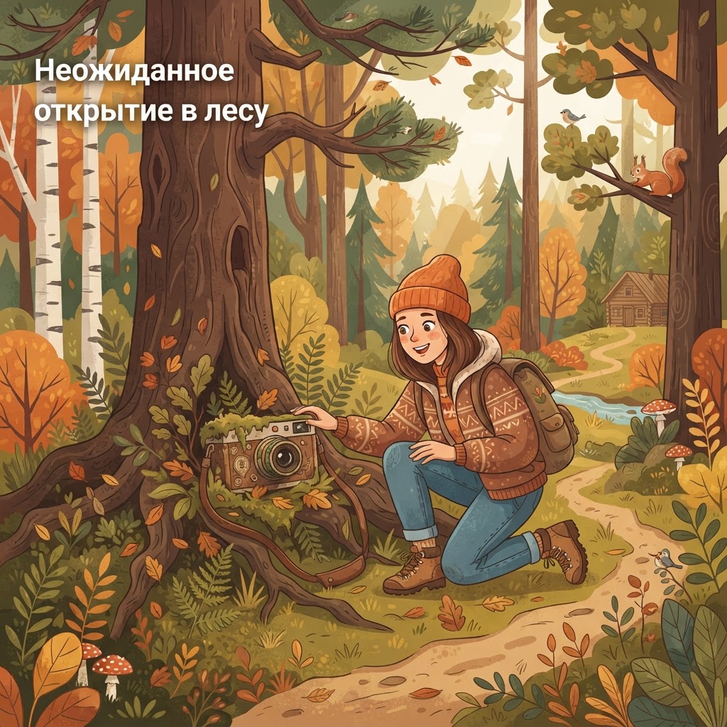 Неожиданное открытие в лесу