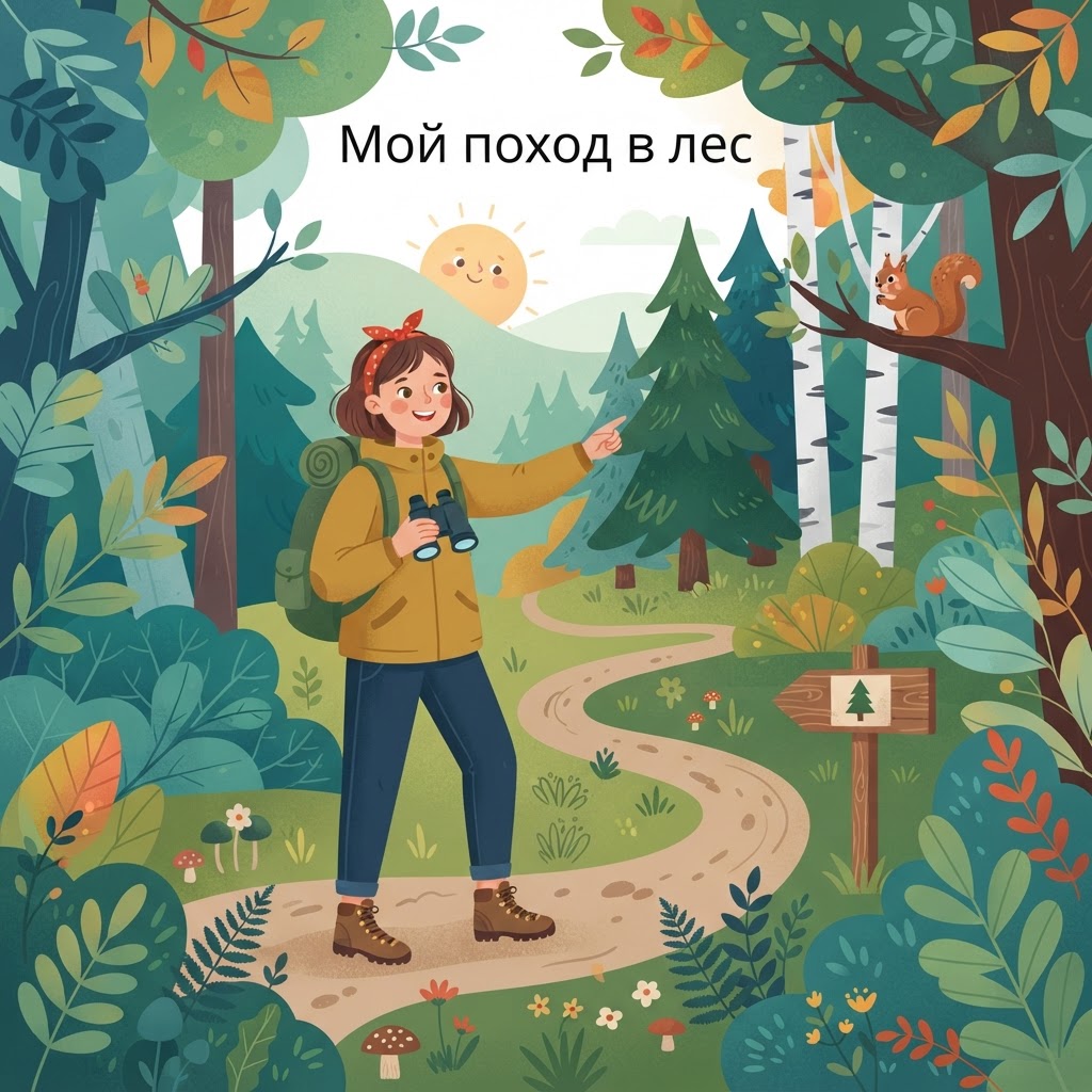 Мой поход в лес