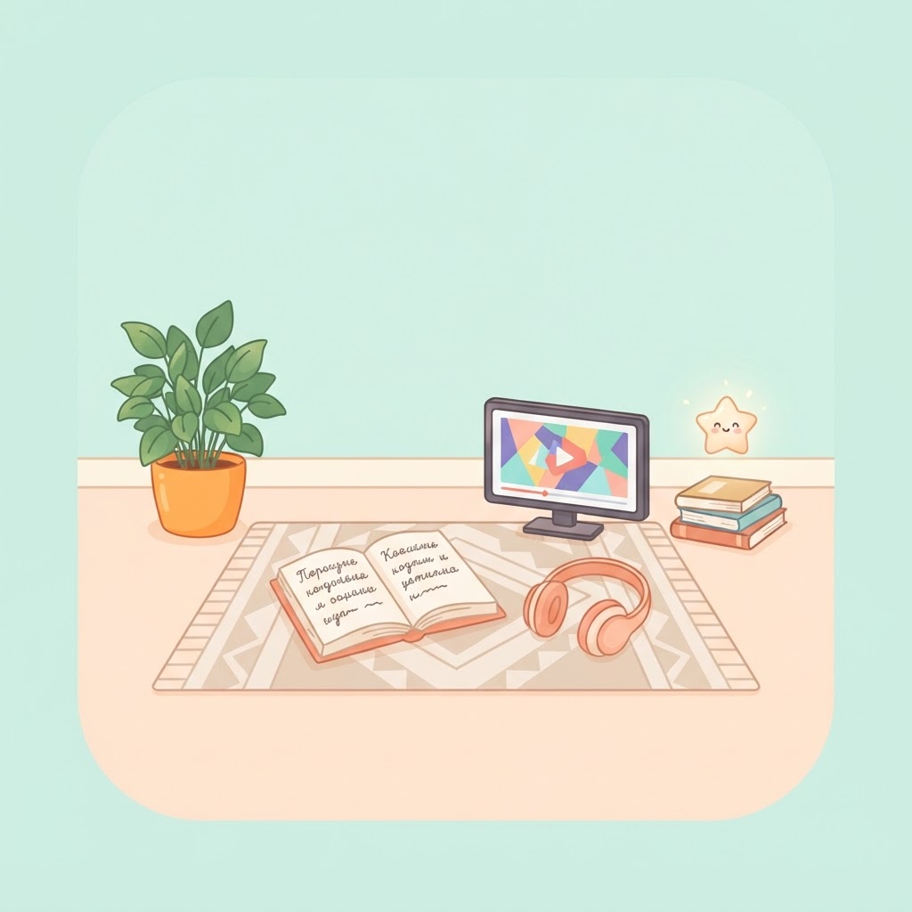 Materials — books, video and audio