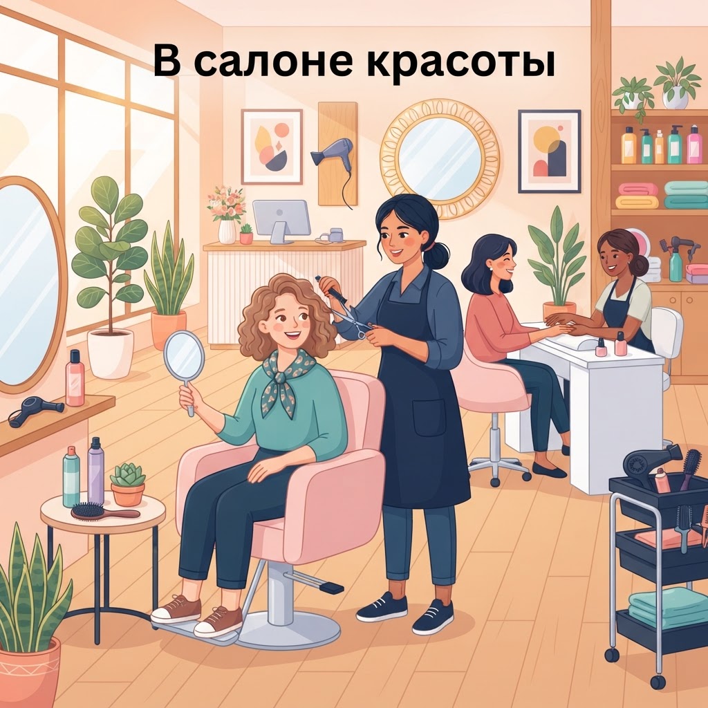 В салоне красоты
