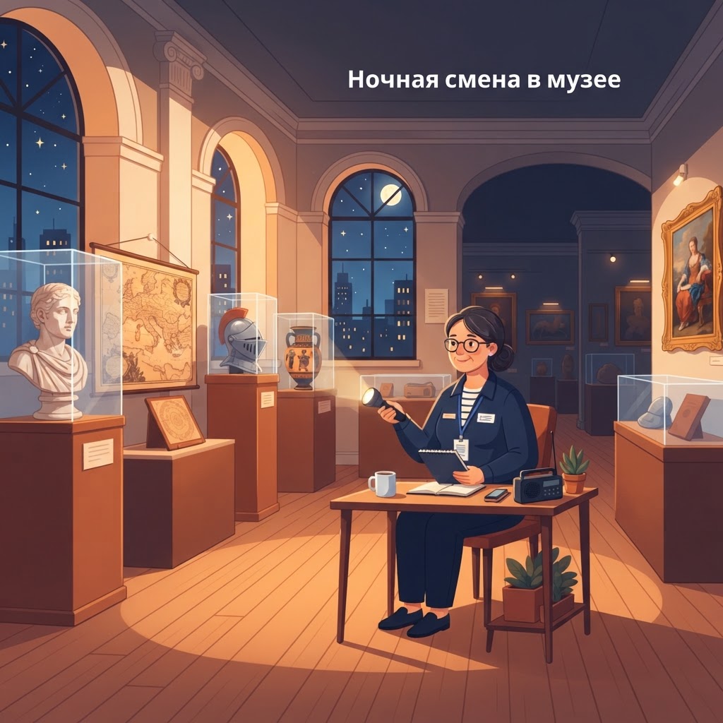 Ночная смена в музее