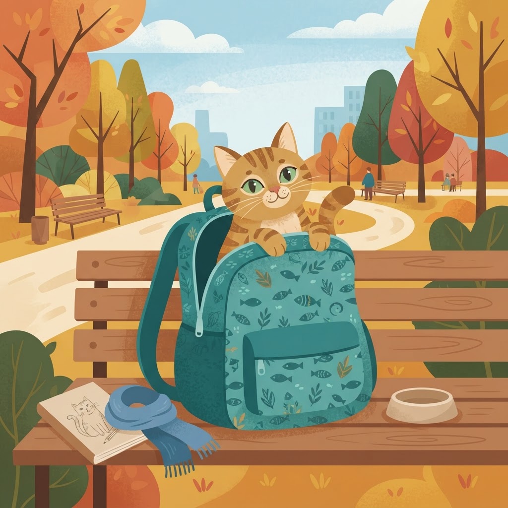 Кот в рюкзаке