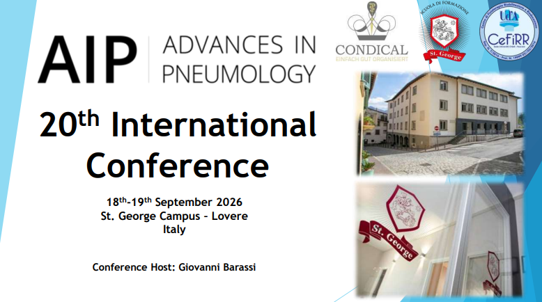 AIP – Advances in Pneumology 20th International Conference