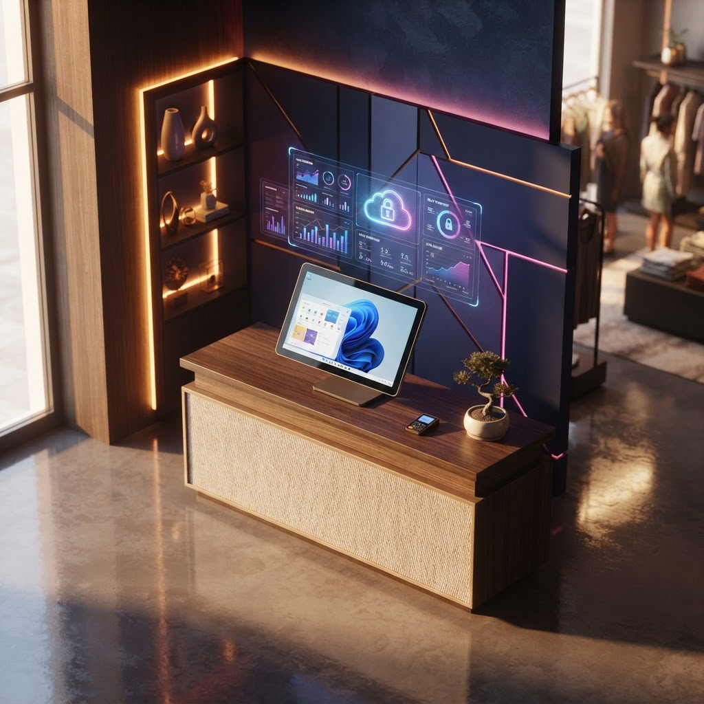 Commerces et Boutiques : Le PC Virtuel qui Protège votre Point de Vente
