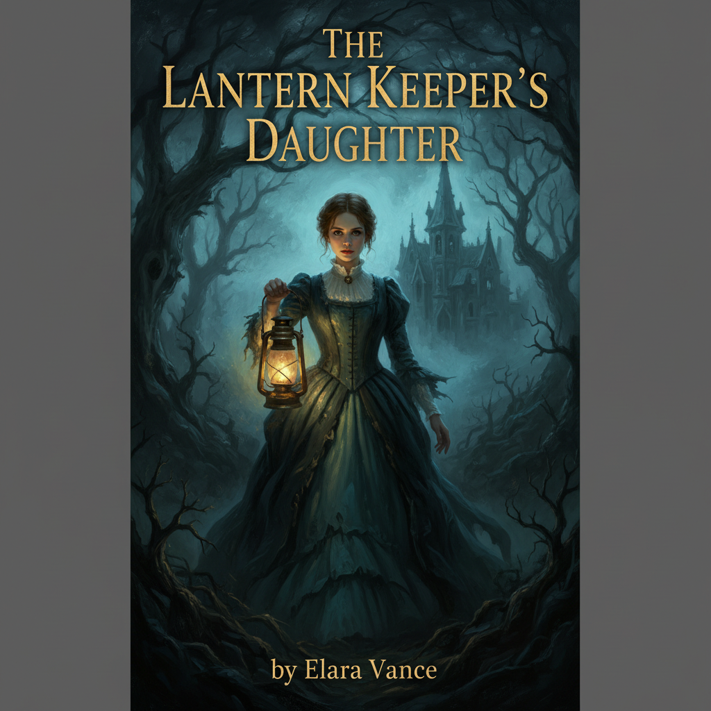 The Lantern Keeper's Daughter — concept cover