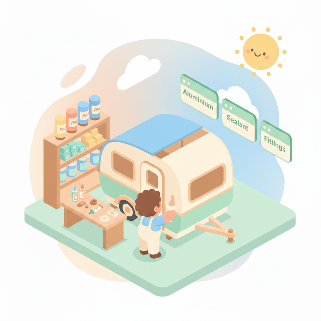 Caravan Manufacturing illustration