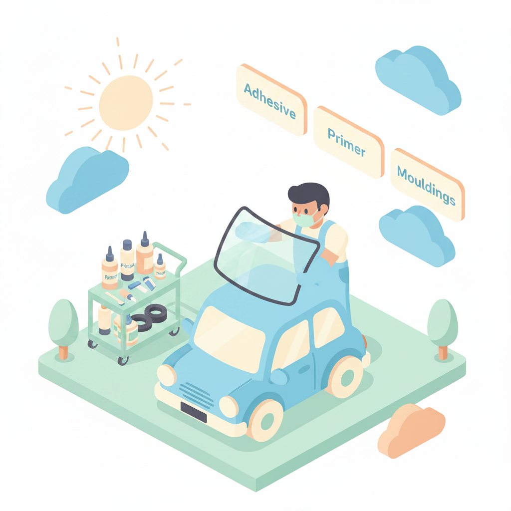 Windscreen Repair & Fitting illustration