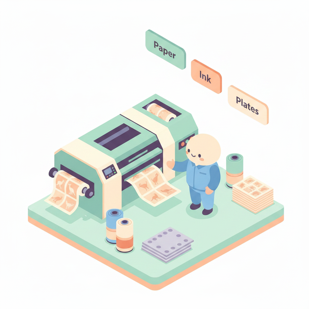 Printing & Signage illustration