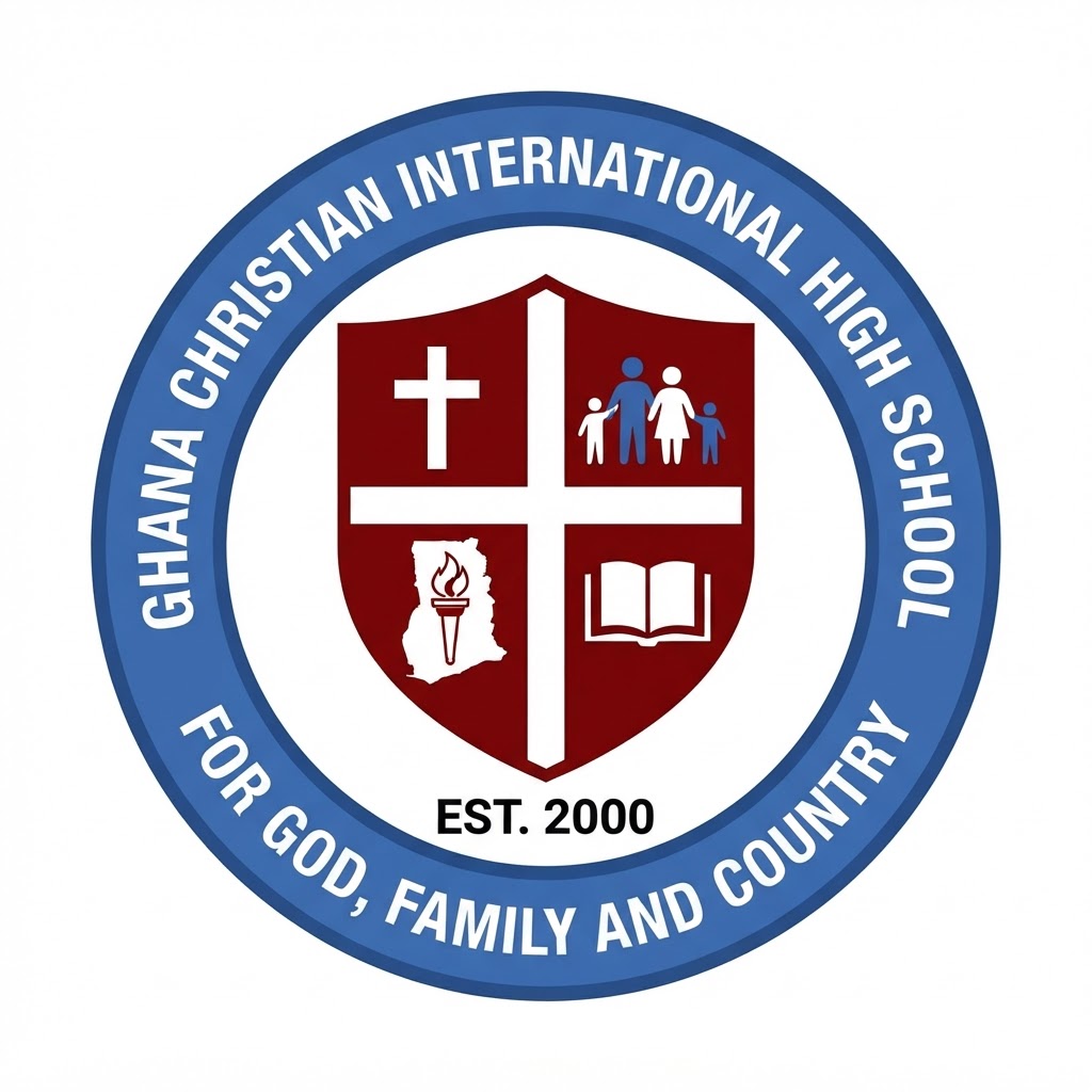 Ghana Christian International High School logo — Brands For Good Awards 2026 Honouree winner — Ghana