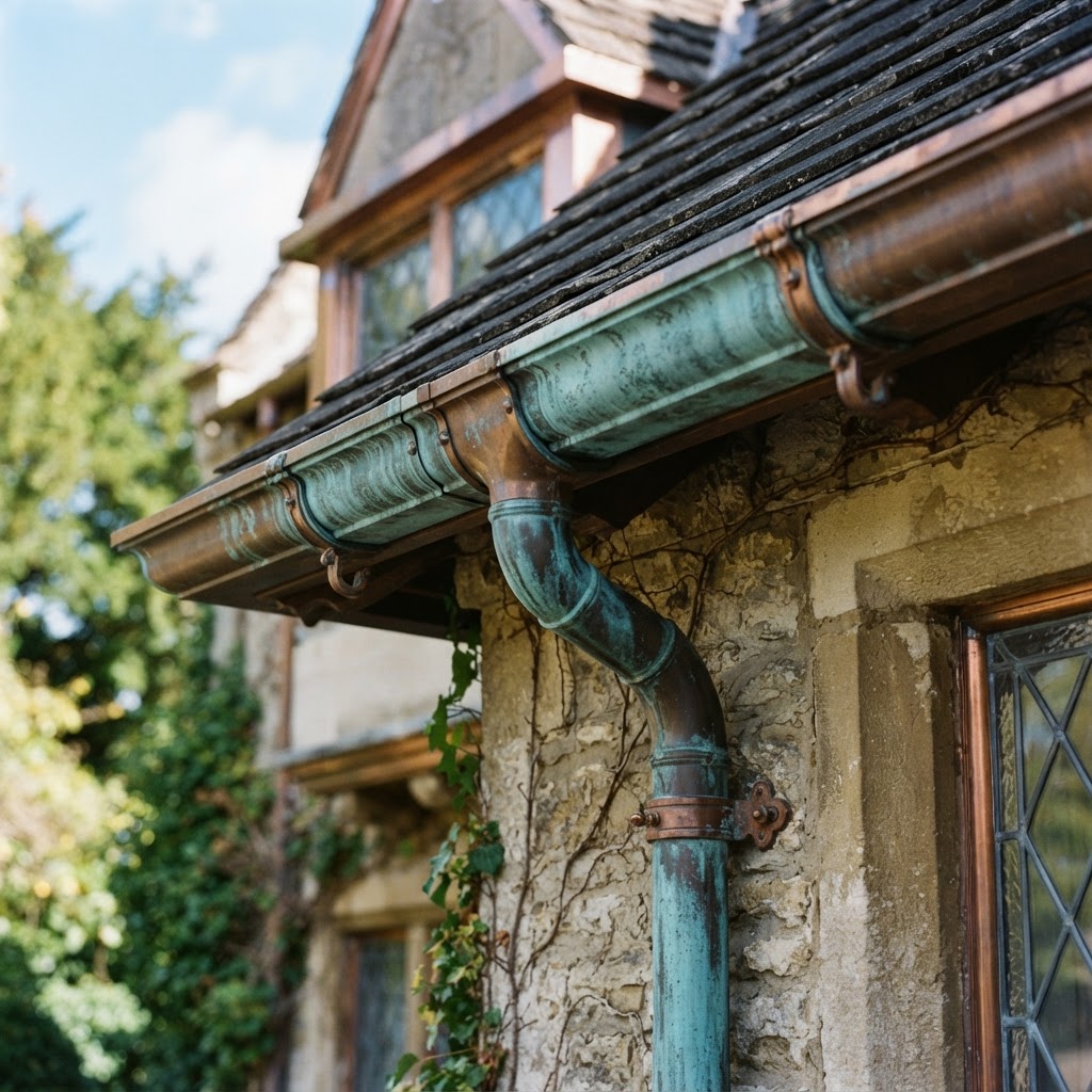Copper Gutters