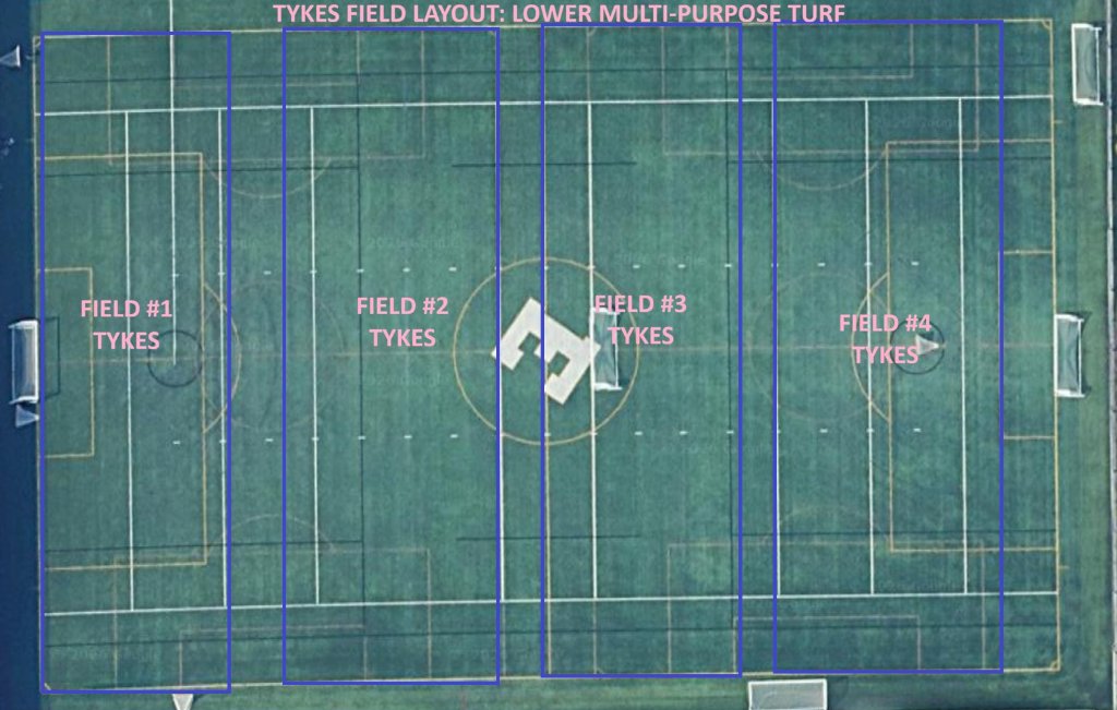 TYKES Field Layout