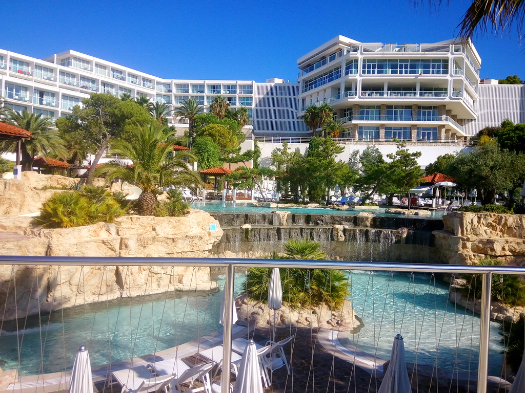 Piscine a cascata