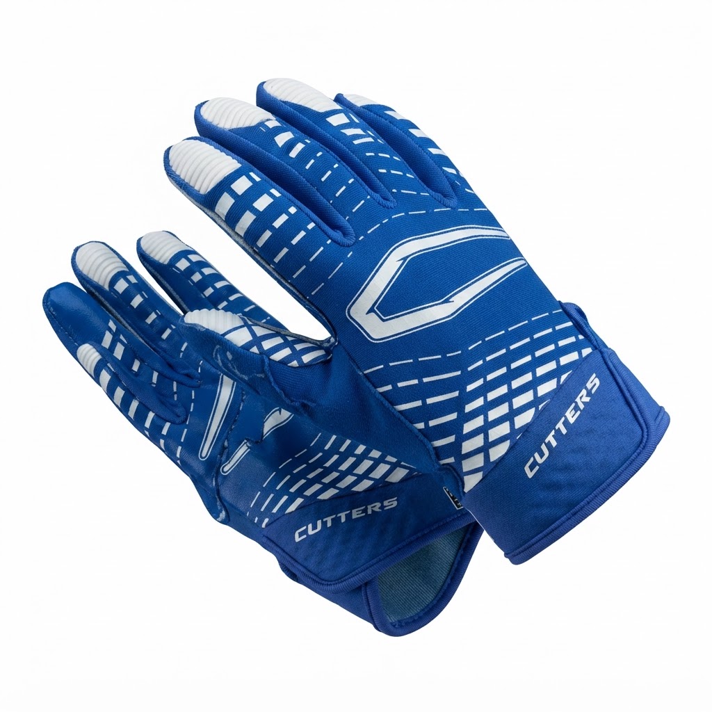 Rev 5.0 Receiver Gloves - Royal Blue