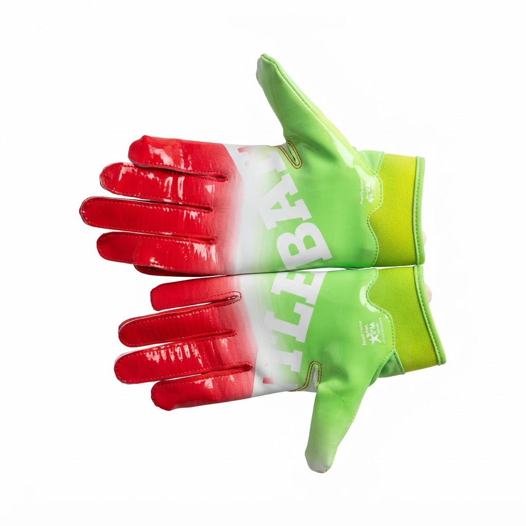 Battle Sports Gradient Doom Football Receiver Gloves