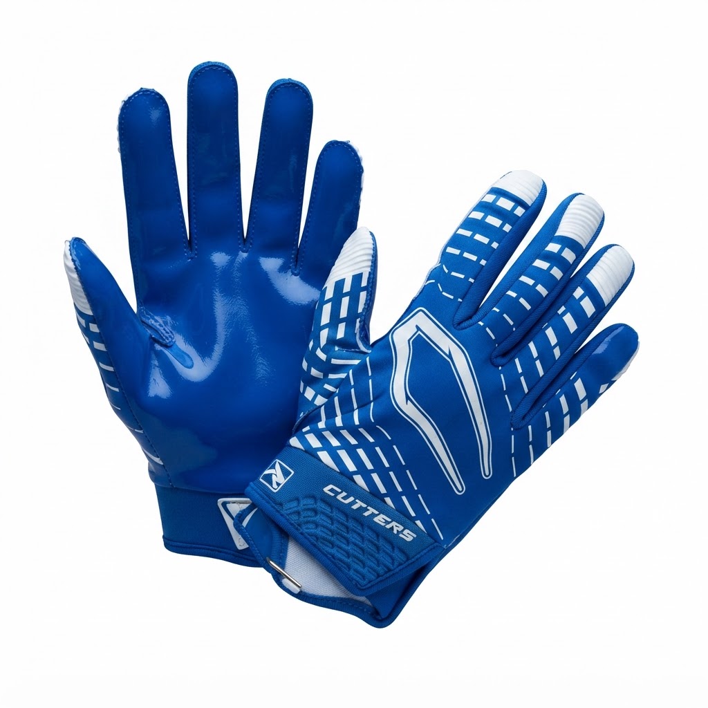 Rev 5.0 Receiver Gloves - Royal Blue