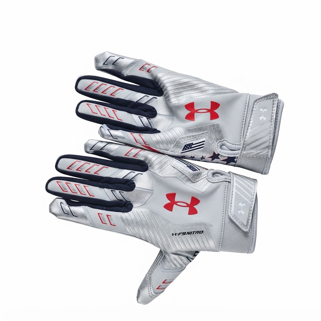 Under Armour F9 Nitro Football Gloves - USA edition 