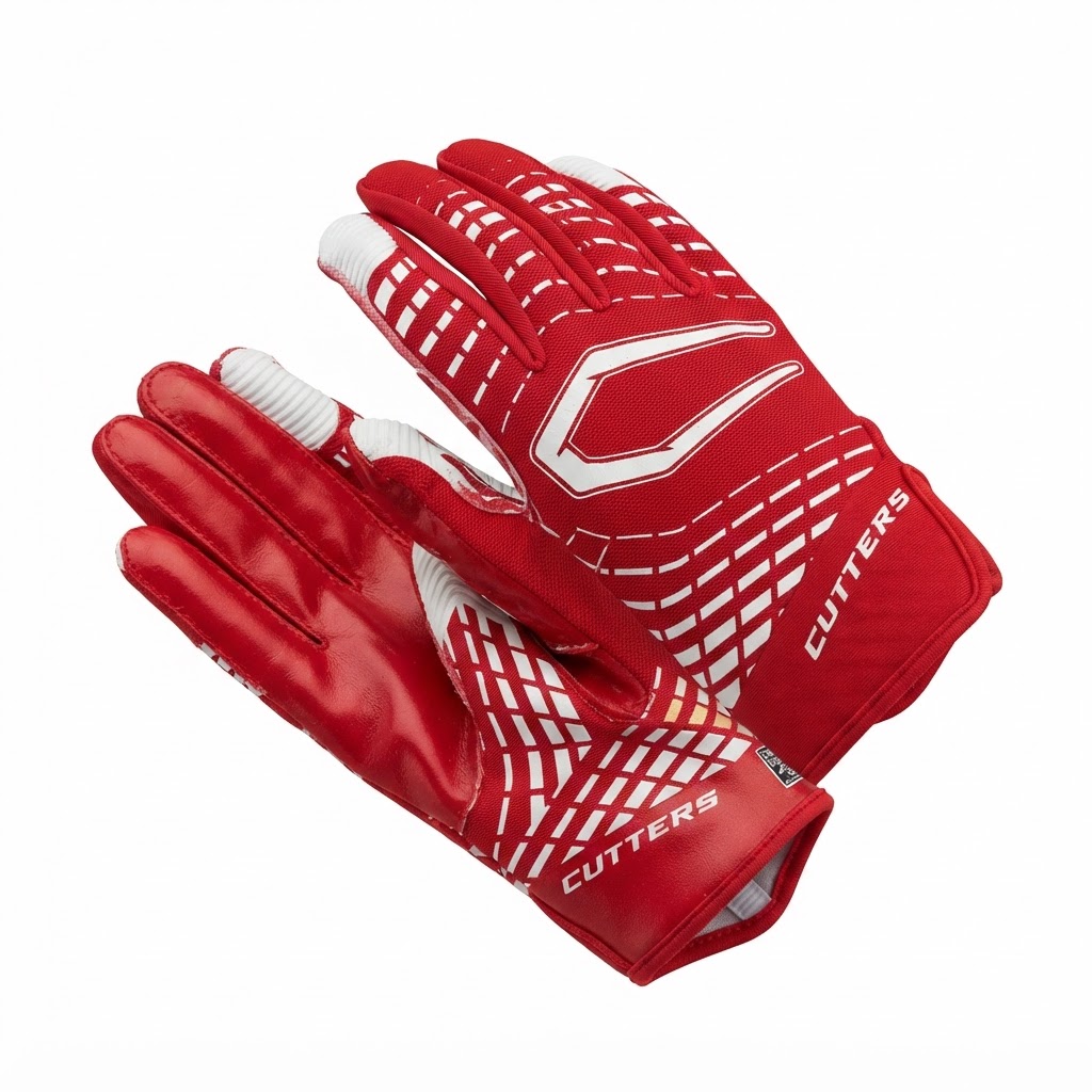 Rev 5.0 Receiver Gloves - Red