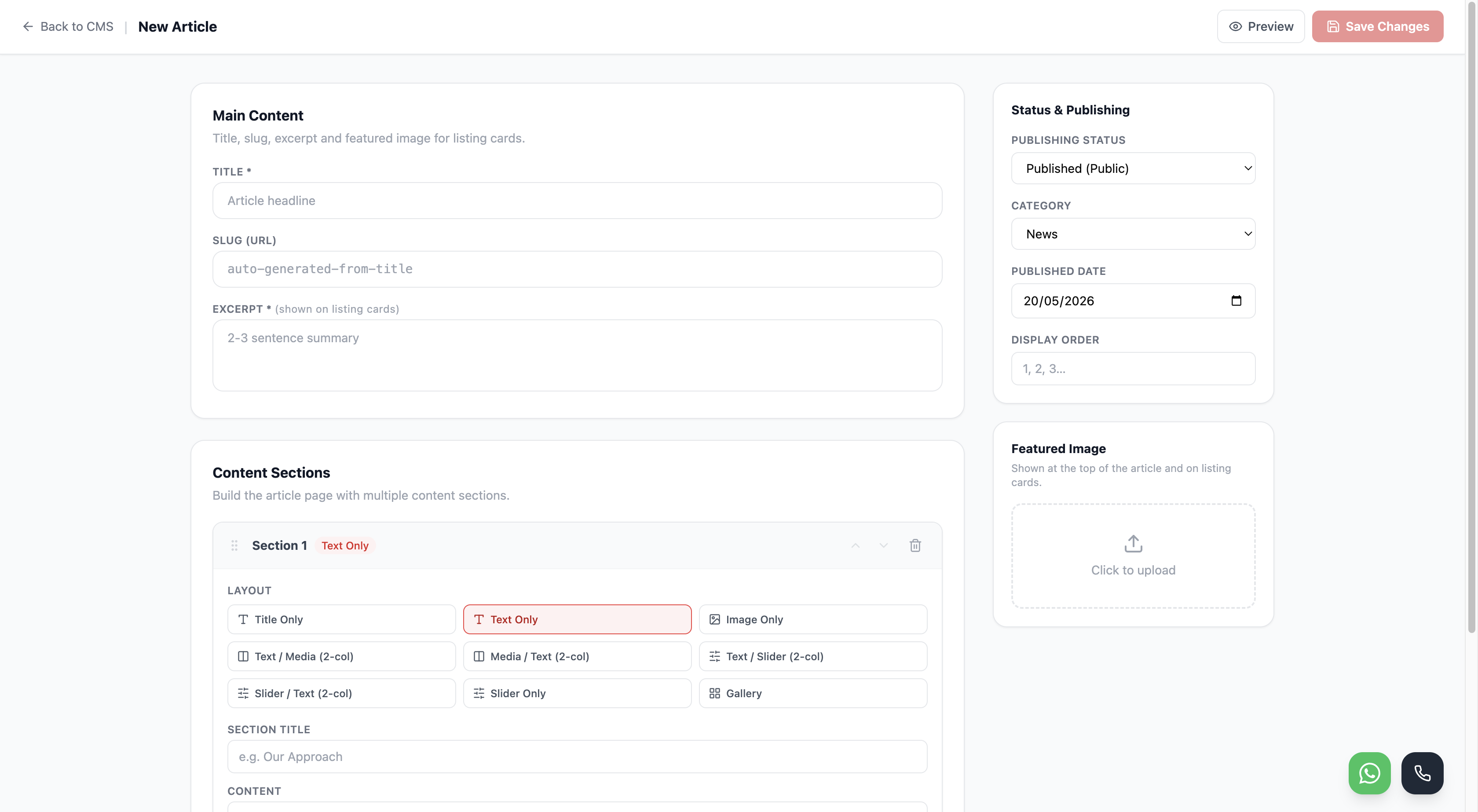 Aruna NGO Design template preview