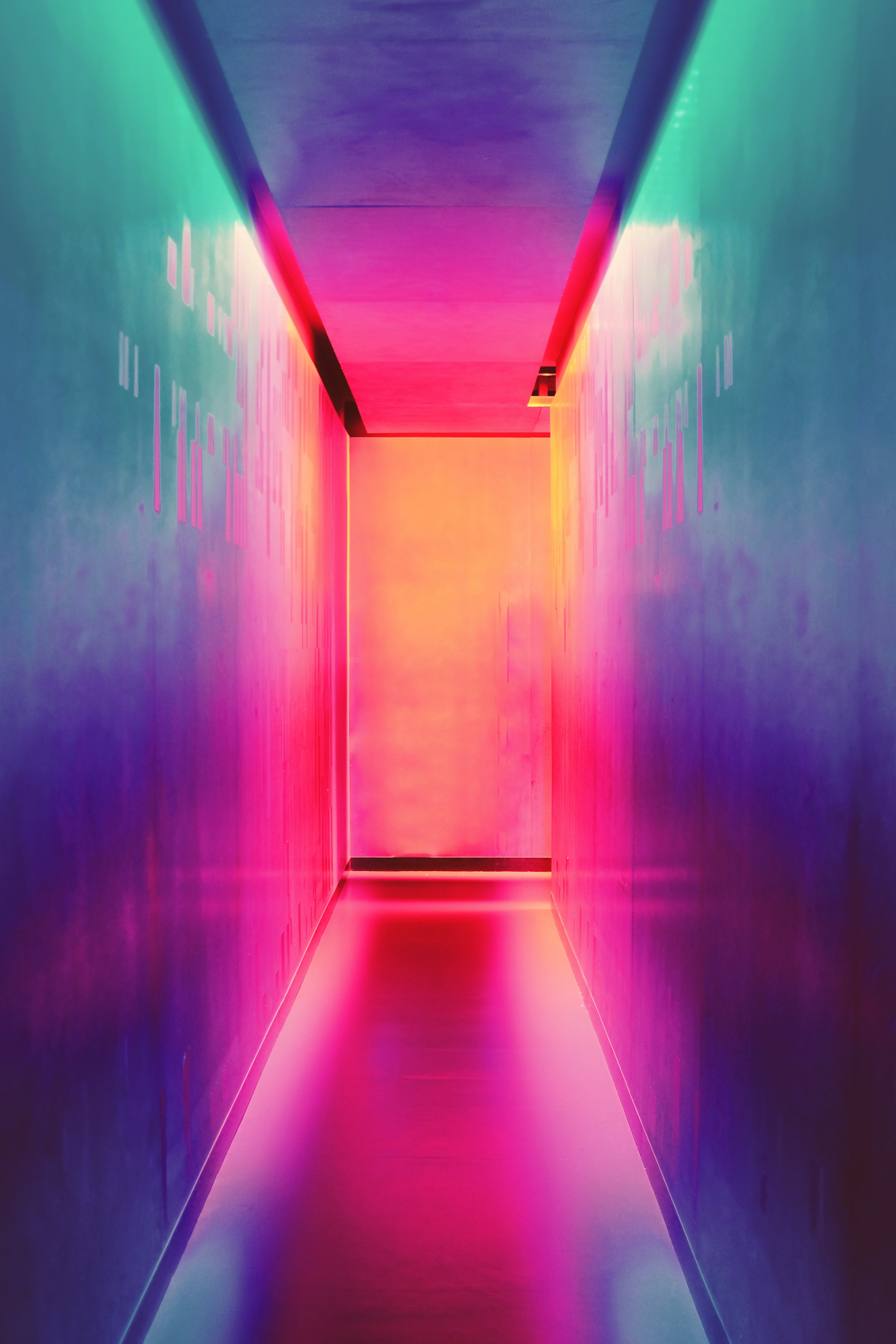 A glowing portal corridor — the doorway to what comes next