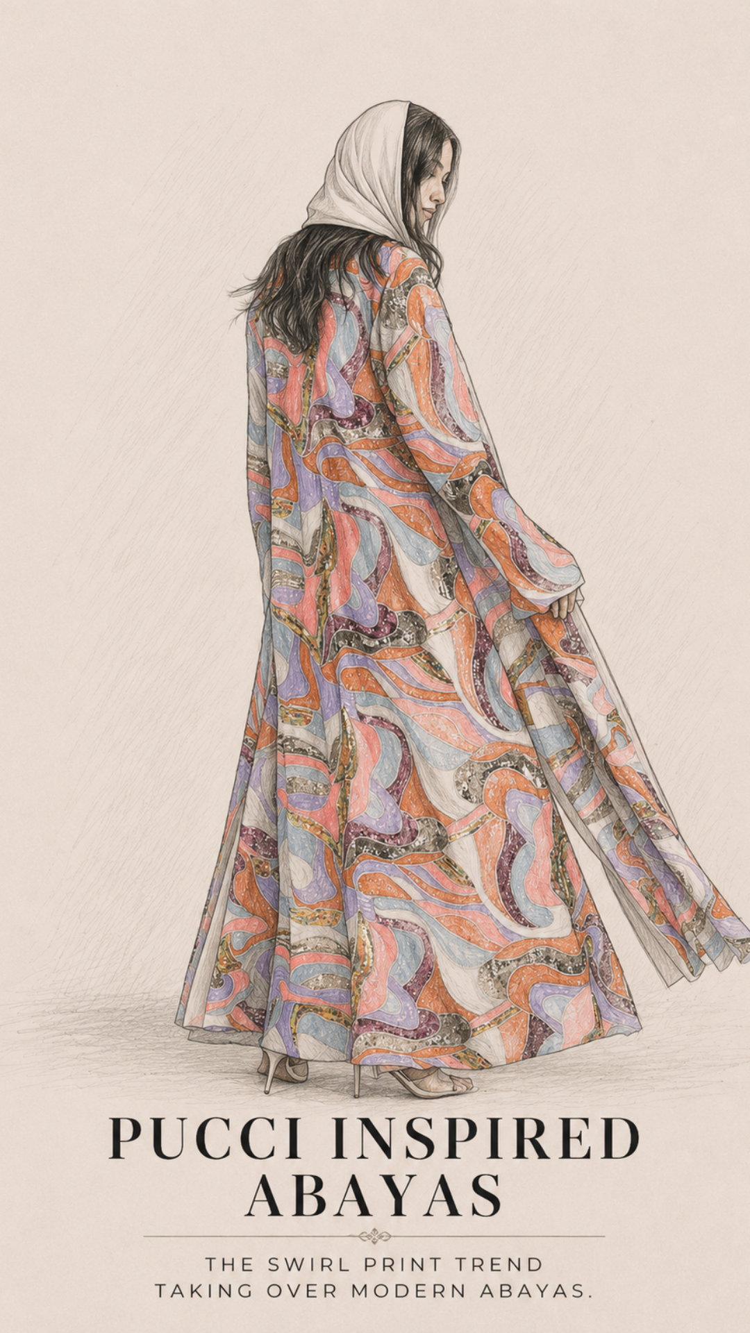 Pucci Inspired Abayas